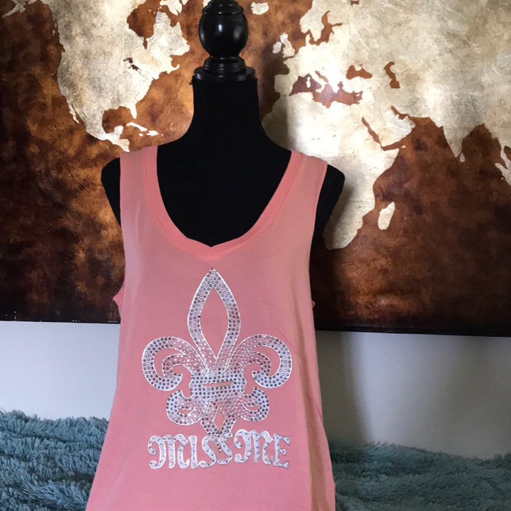 BLING Miss Me tank top New!!